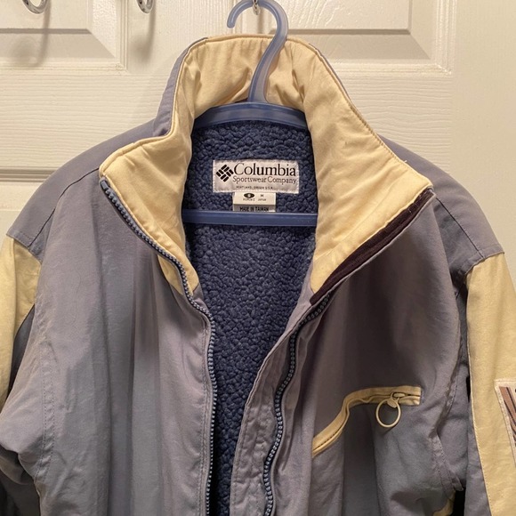 Women’s Small Periwinkle Blue & cream Columbia Convert multilayered snow jacket - Picture 5 of 12